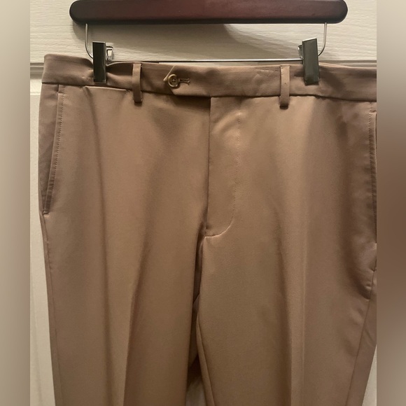 PRE-OWNED NAUTICA MEN'S FLAT FRONT DRESS PANTS- SIZE 36 X 30 - Picture 5 of 6